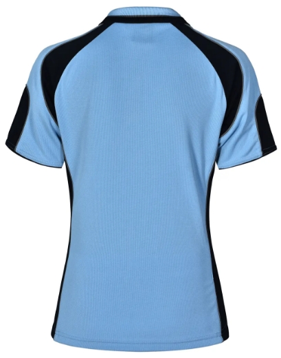 Picture of Winning Spirit, Ladies Cooldry Contrast Polo w Panels